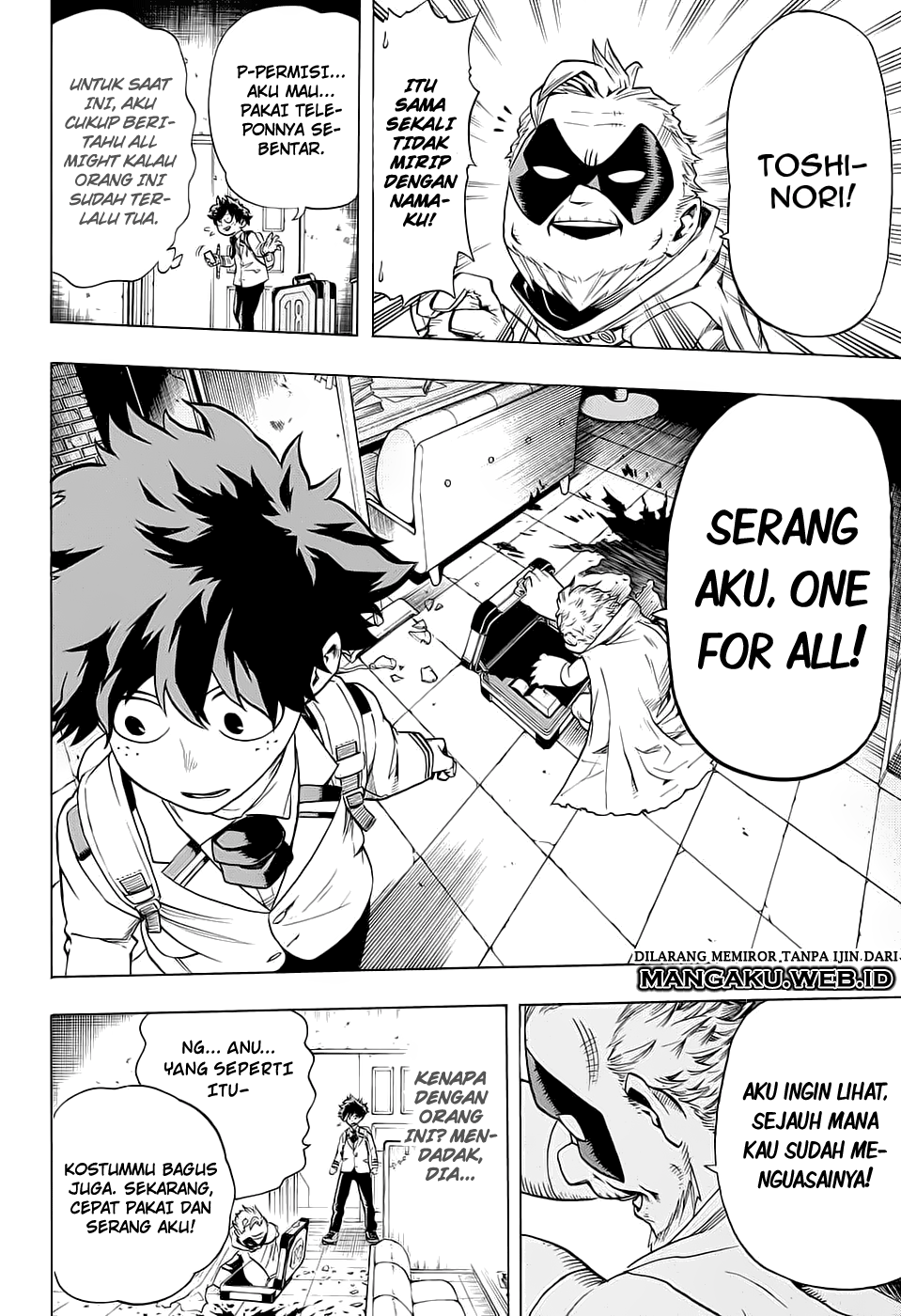 Boku no Hero Academia Chapter 46 Gambar 17