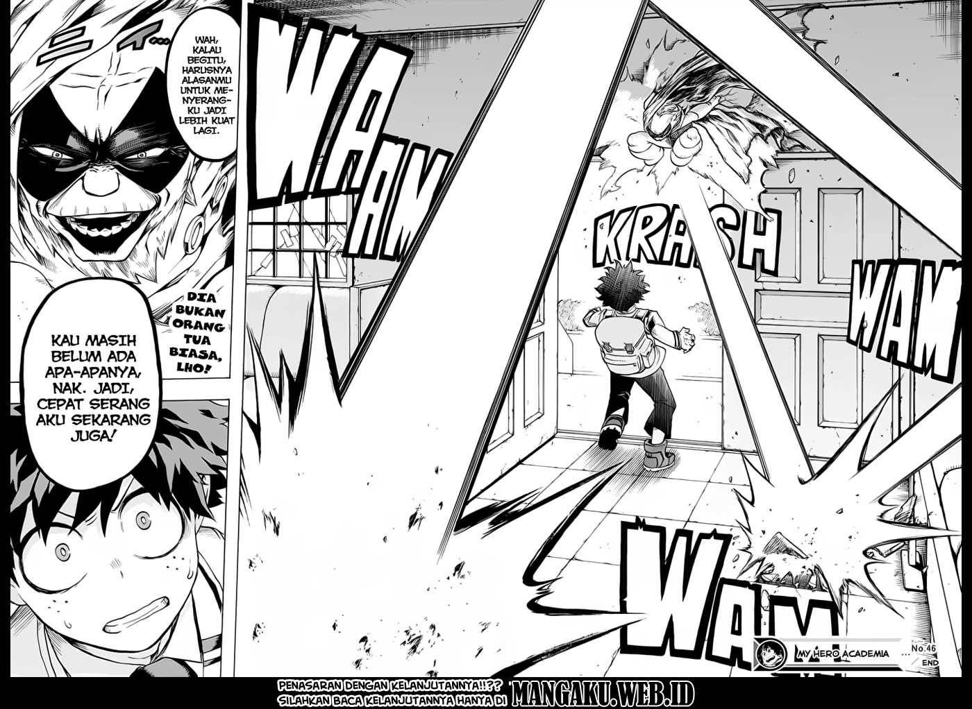 Boku no Hero Academia Chapter 46 Gambar 19