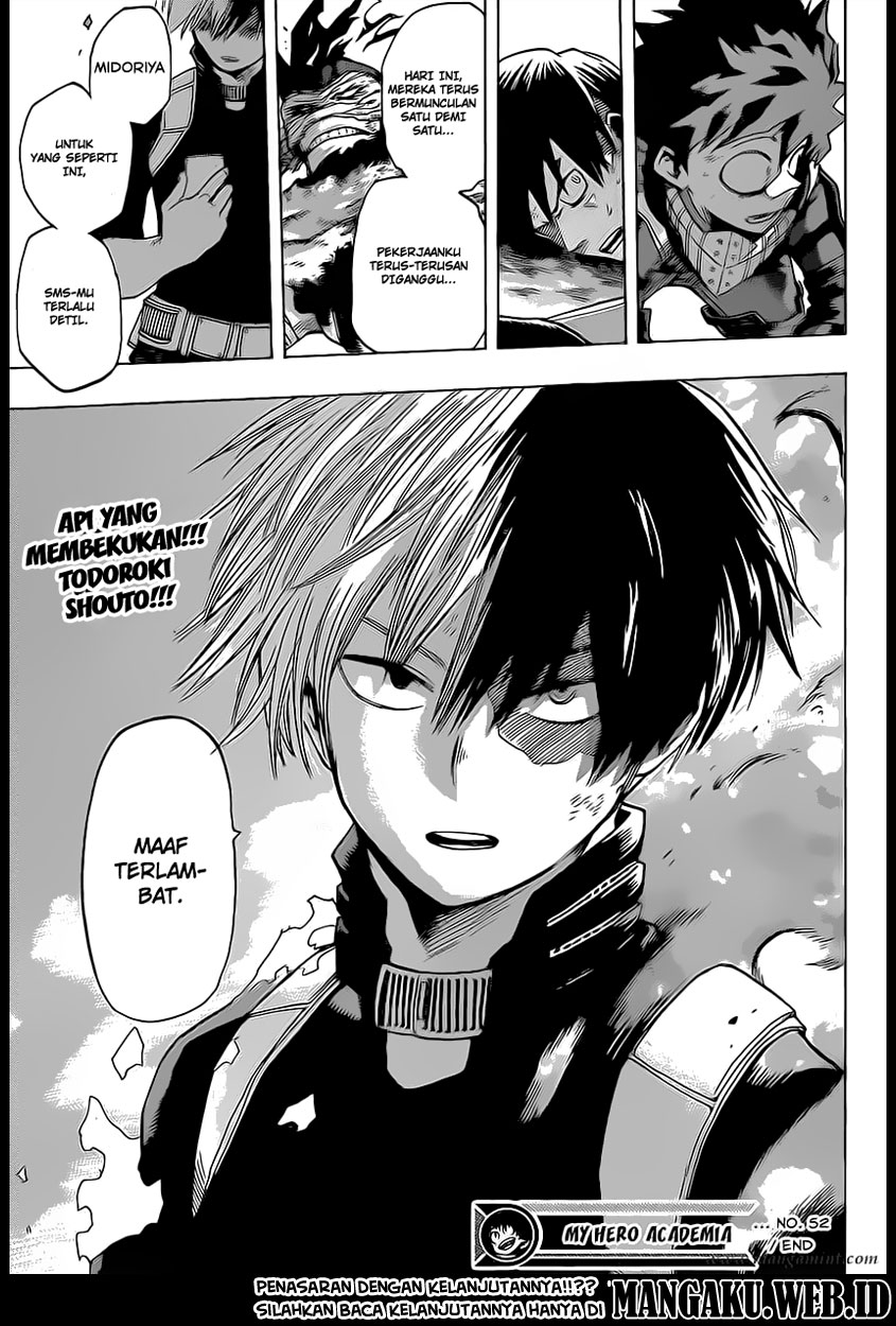 Boku no Hero Academia Chapter 52 Gambar 21