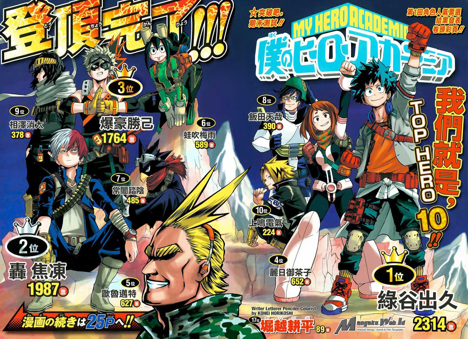 Manga Boku no Hero Academia Chapter 62 gambar nomor 2