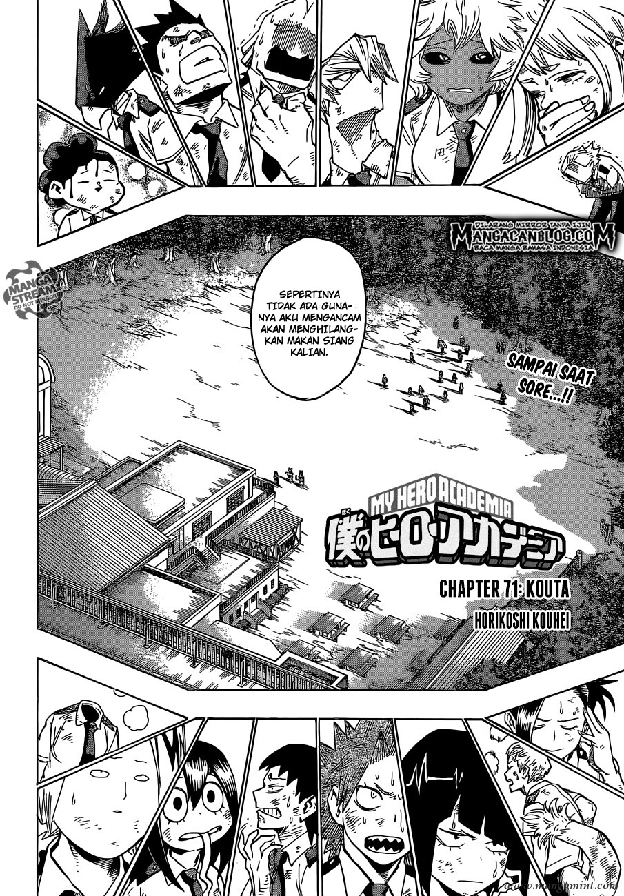 Boku no Hero Academia Chapter 71 Gambar 3