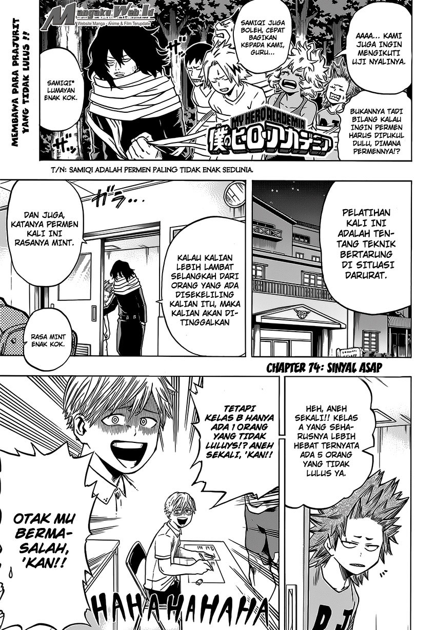 Baca Manga Boku no Hero Academia Chapter 74 Gambar 2