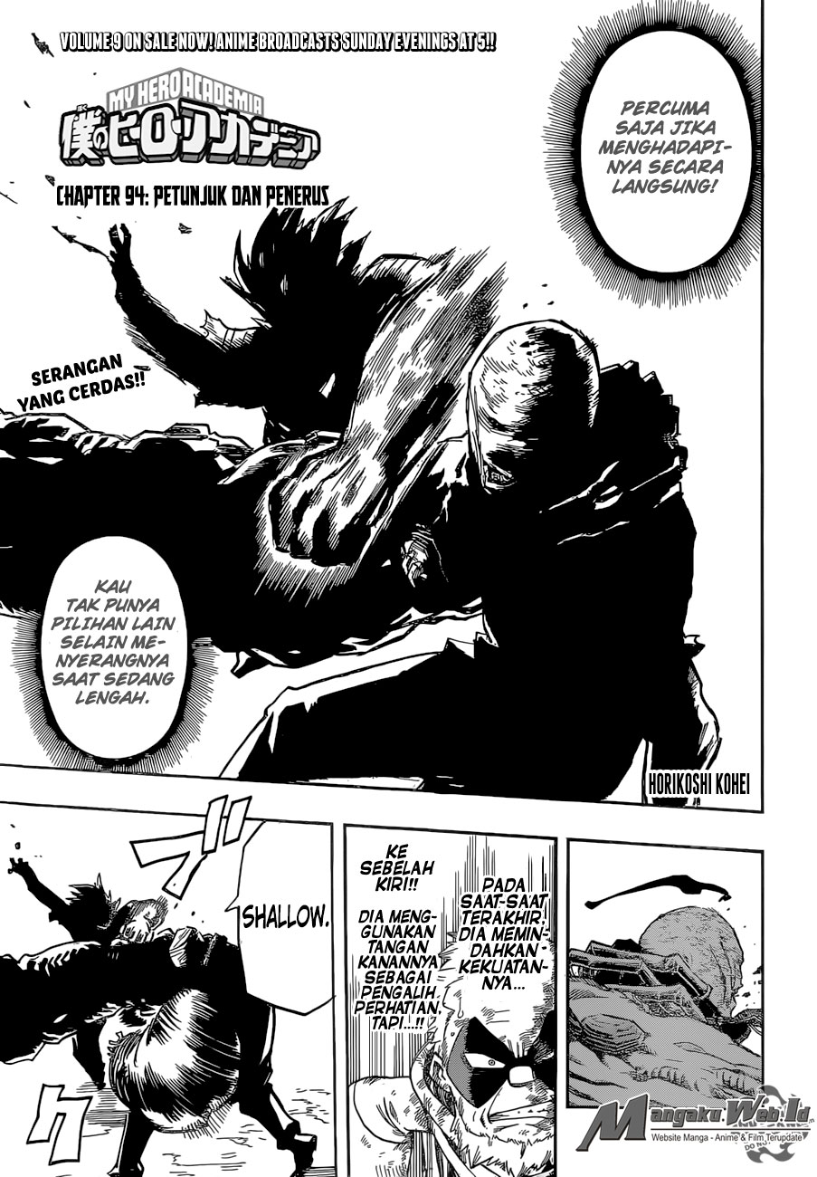Boku no Hero Academia Chapter 94 Gambar 3