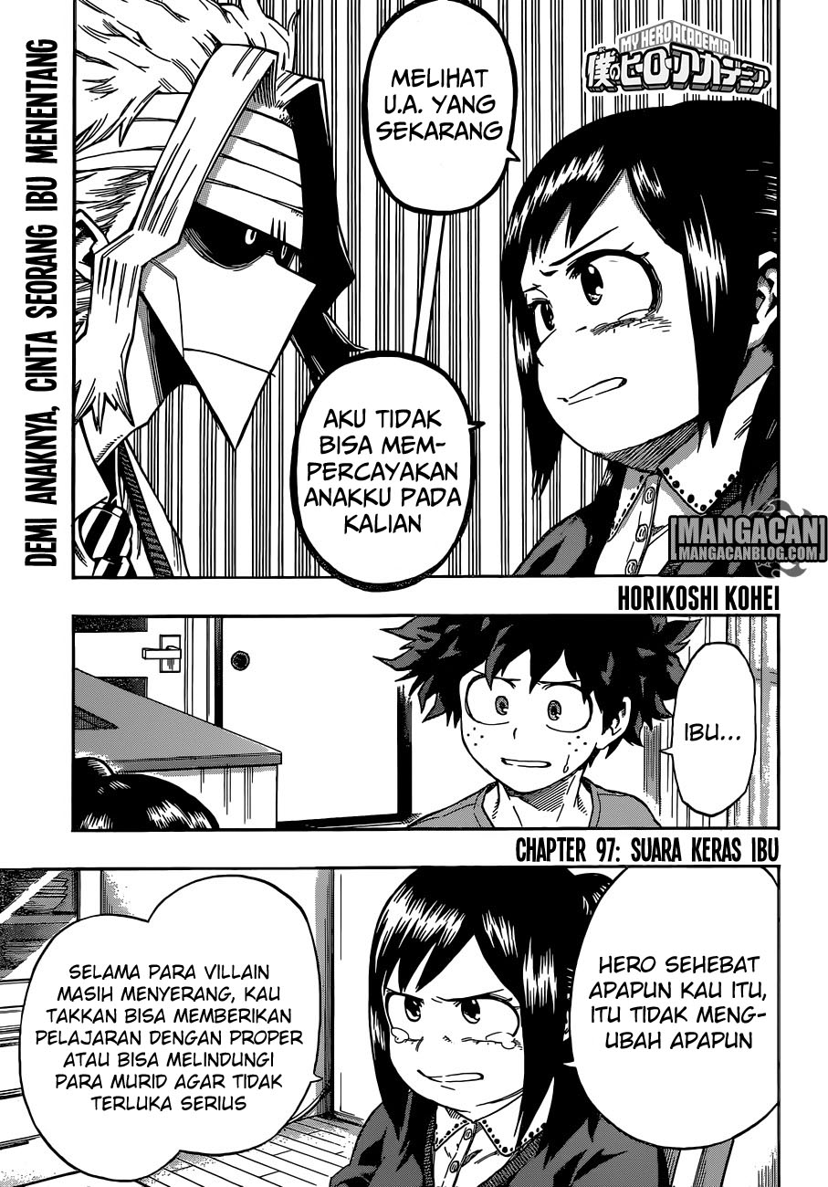 Baca Komik Boku no Hero Academia Chapter 97 Gambar 1