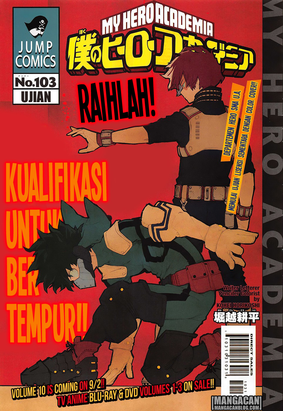 Baca Komik Boku no Hero Academia Chapter 103 Gambar 1