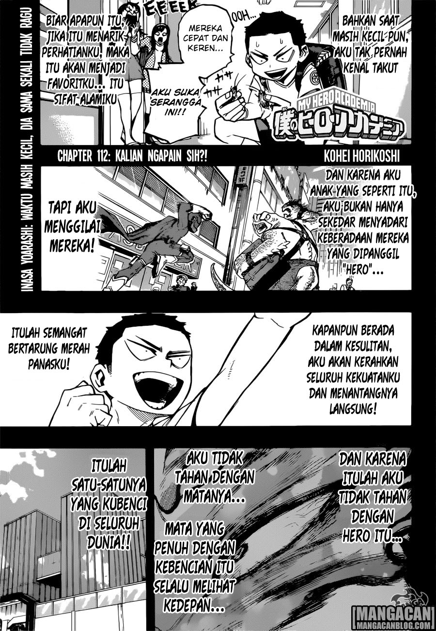 Baca Komik Boku no Hero Academia Chapter 112 Gambar 1