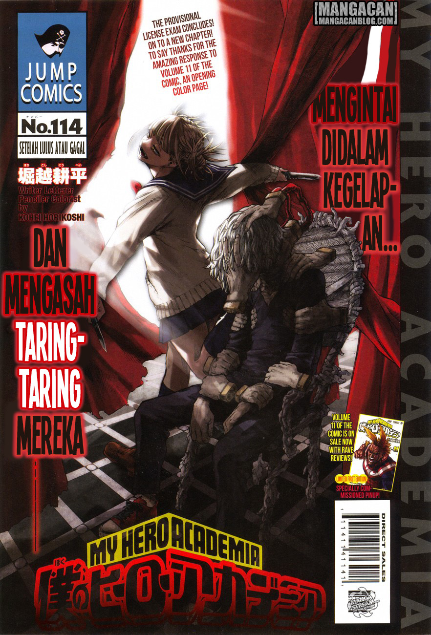 Baca Komik Boku no Hero Academia Chapter 114 Gambar 1