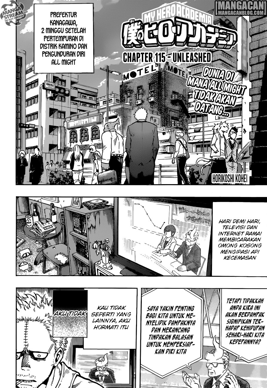 Boku no Hero Academia Chapter 115 Gambar 3
