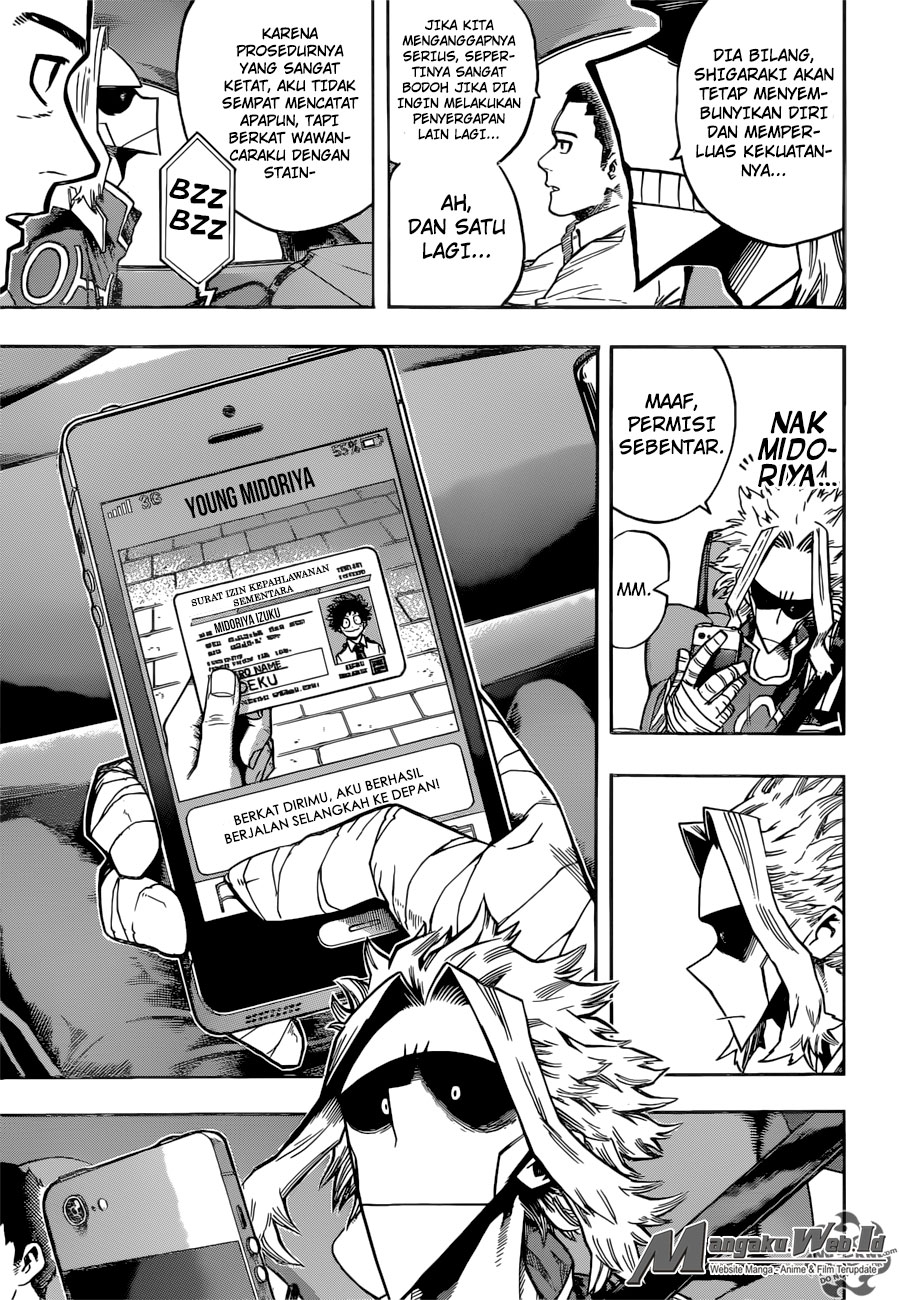 Boku no Hero Academia Chapter 116 Gambar 16