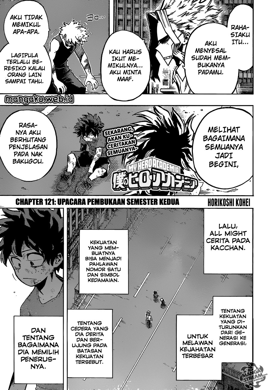 Baca Manga Boku no Hero Academia Chapter 121 Gambar 2