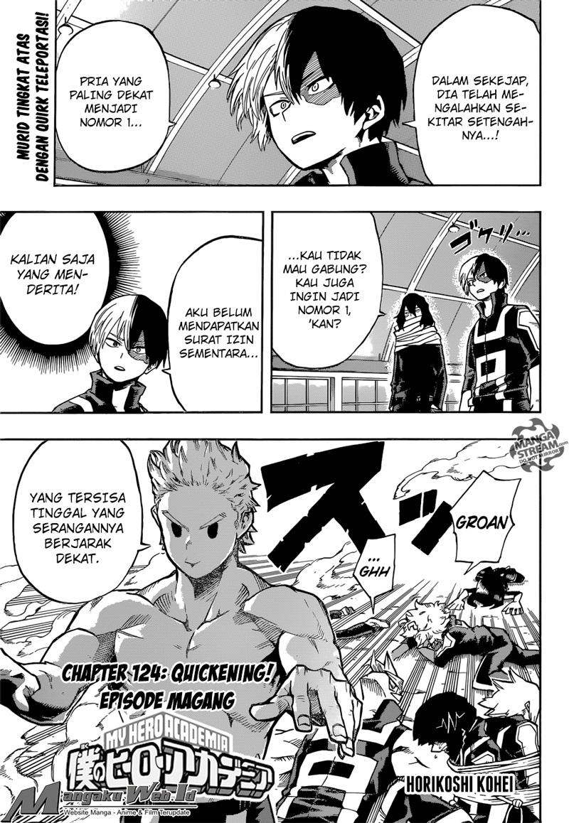 Baca Komik Boku no Hero Academia Chapter 124 Gambar 1