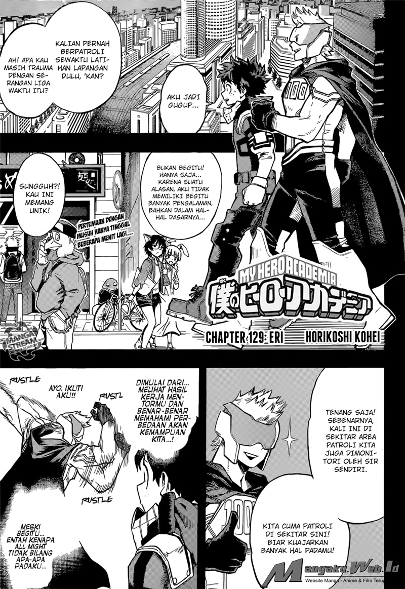 Baca Manga Boku no Hero Academia Chapter 129 Gambar 2