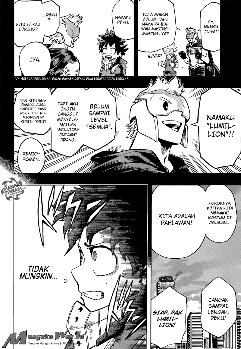 Boku no Hero Academia Chapter 129 Gambar 3