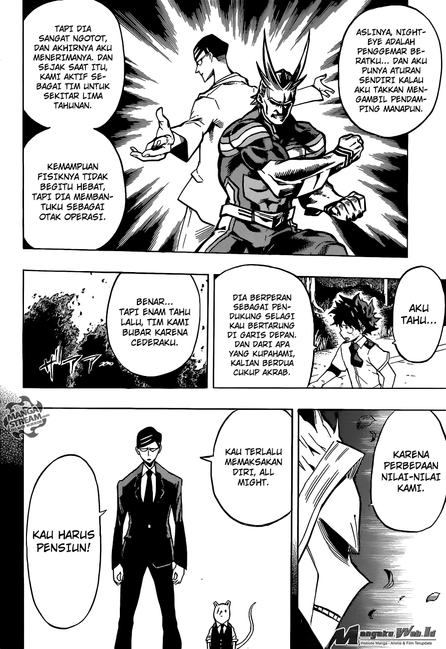 Boku no Hero Academia Chapter 130 Gambar 15