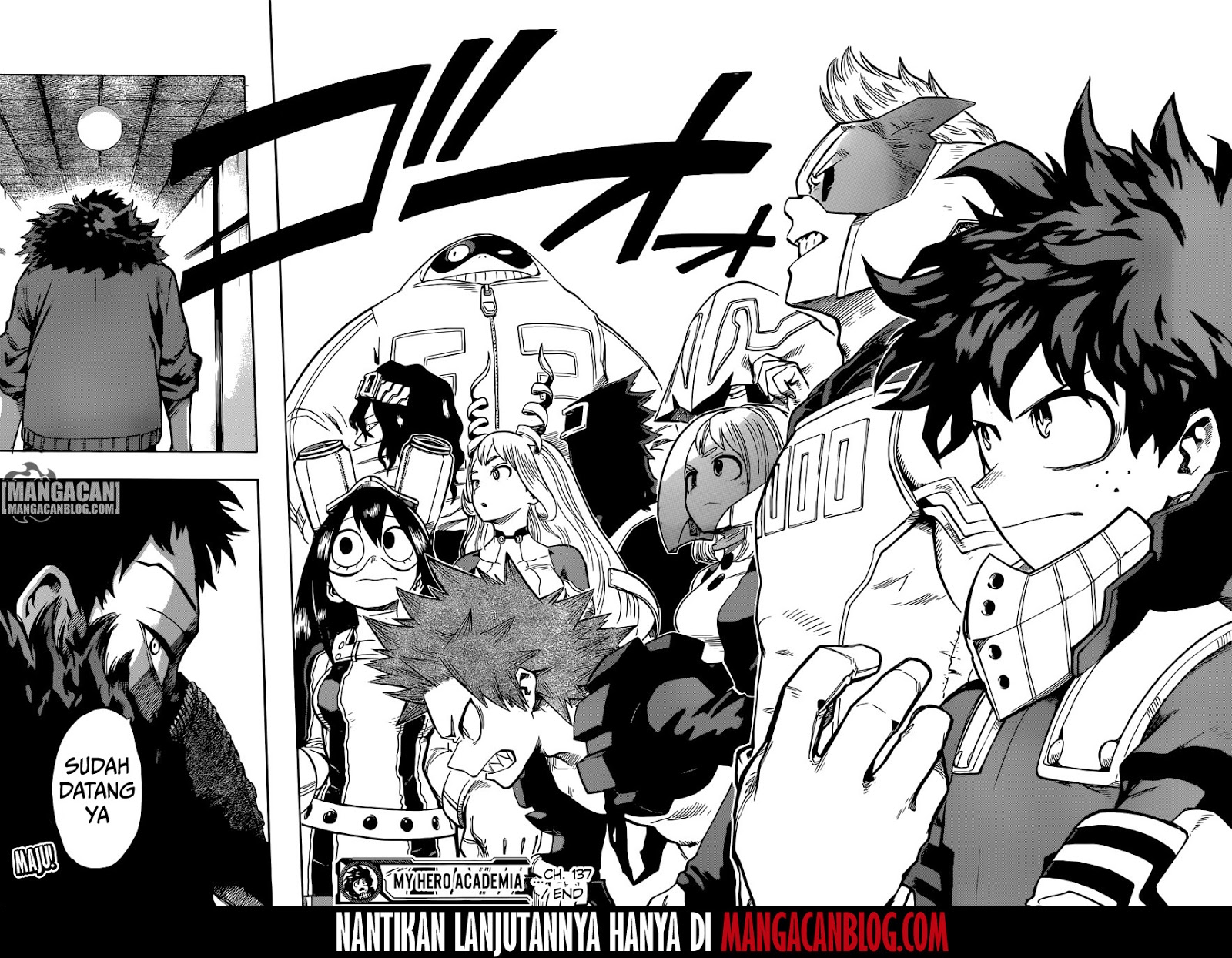 Boku no Hero Academia Chapter 137 Gambar 19