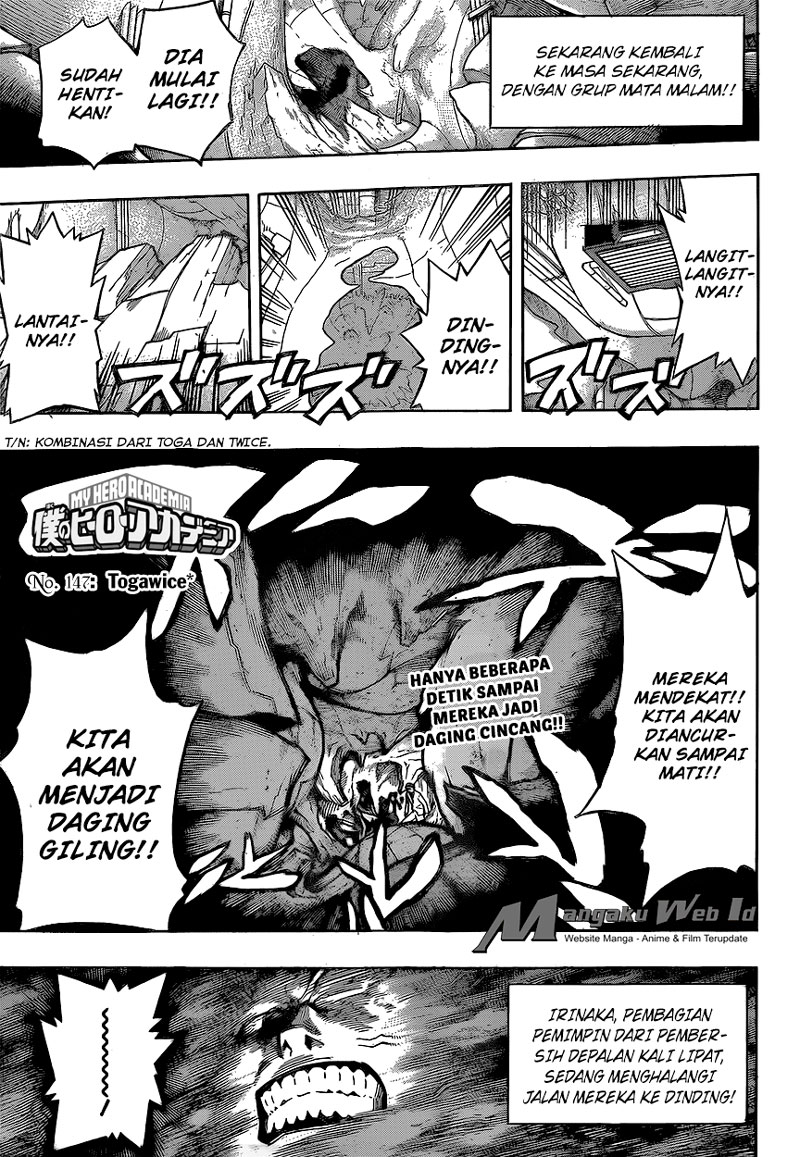 Baca Manga Boku no Hero Academia Chapter 147 Gambar 2