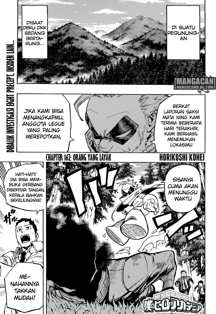Baca Komik Boku no Hero Academia Chapter 162 Gambar 1