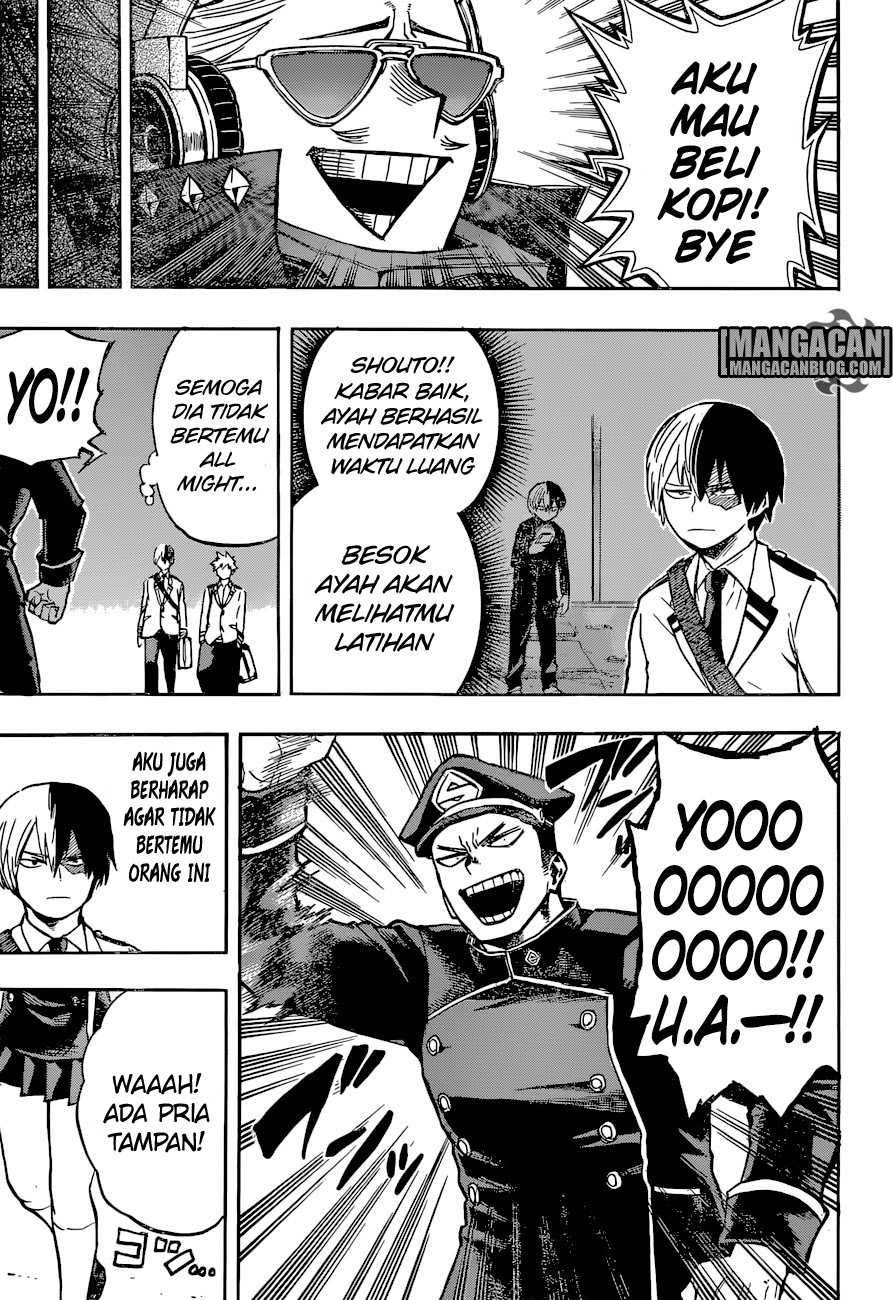 Boku no Hero Academia Chapter 163 Gambar 16
