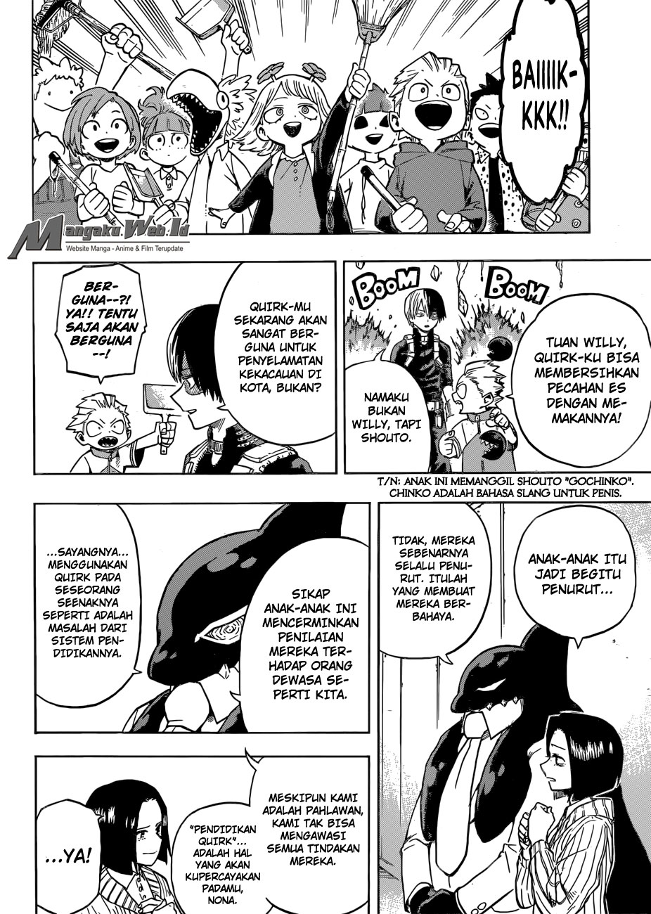 Boku no Hero Academia Chapter 167 Gambar 3