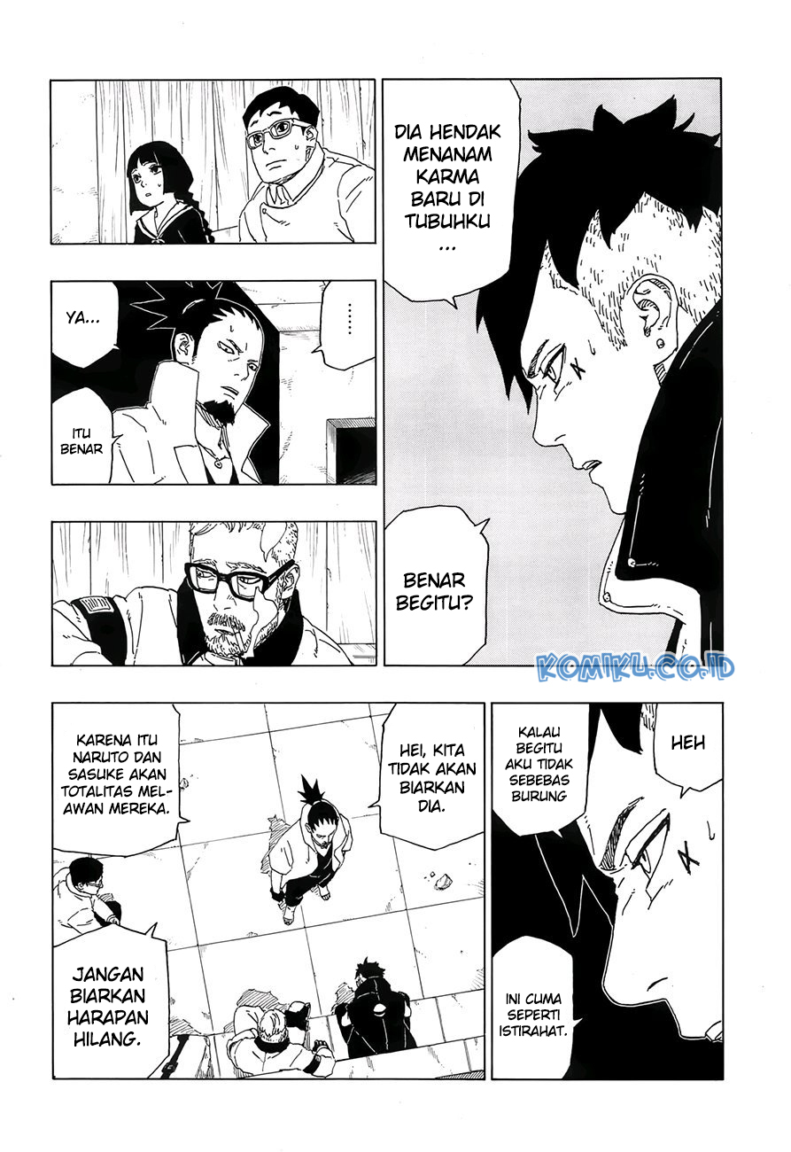 Boruto Chapter 50.1 Gambar 16
