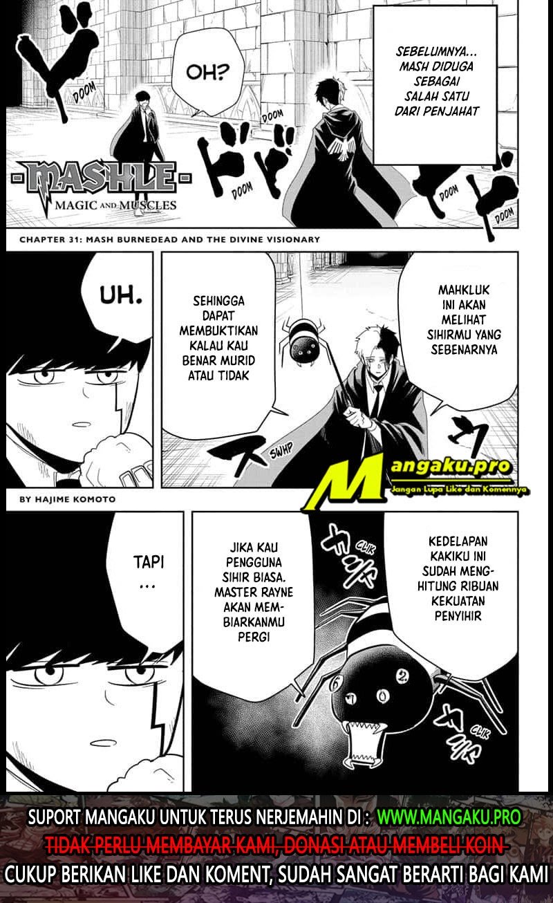Baca Manga Mashle: Magic and Muscles Chapter 31 Gambar 2