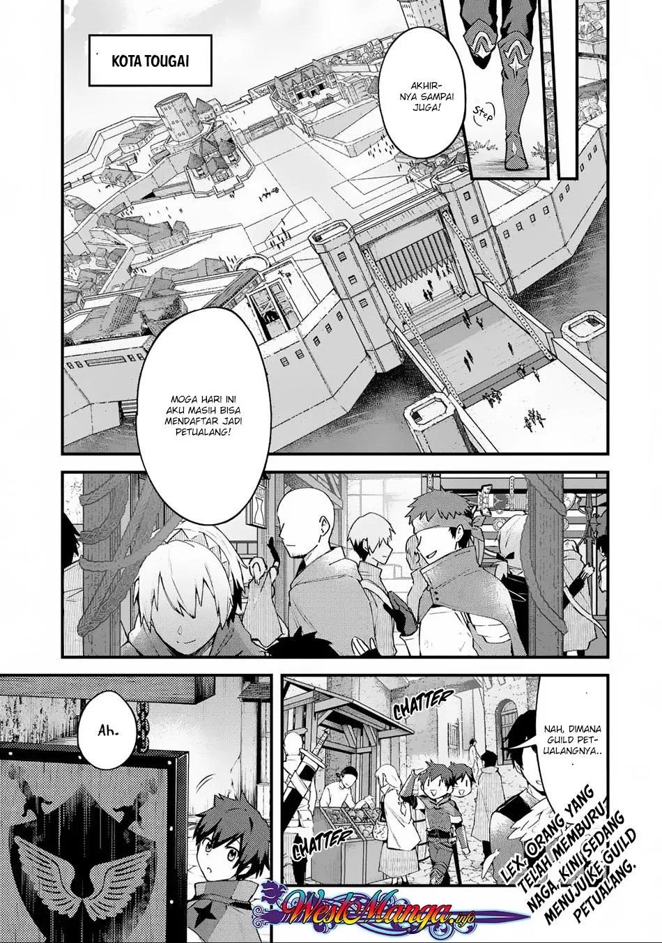 Baca Manga Nido Tensei Shita Shounen wa S Rank Boukensha Toshite Heion ni Sugosu Chapter 02 Gambar 2