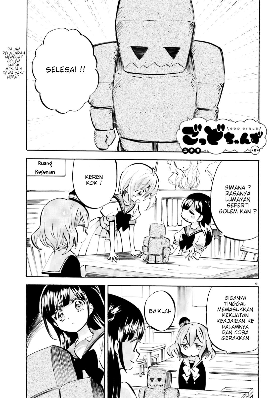 Baca Komik God Girls Chapter 17 Gambar 1