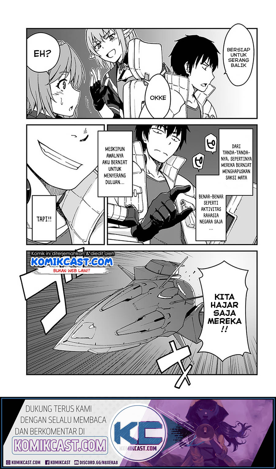 Baca Manga Mezametara Saikyou Soubi to Uchuusen-mochi datta no de Chapter 09.2 Gambar 2
