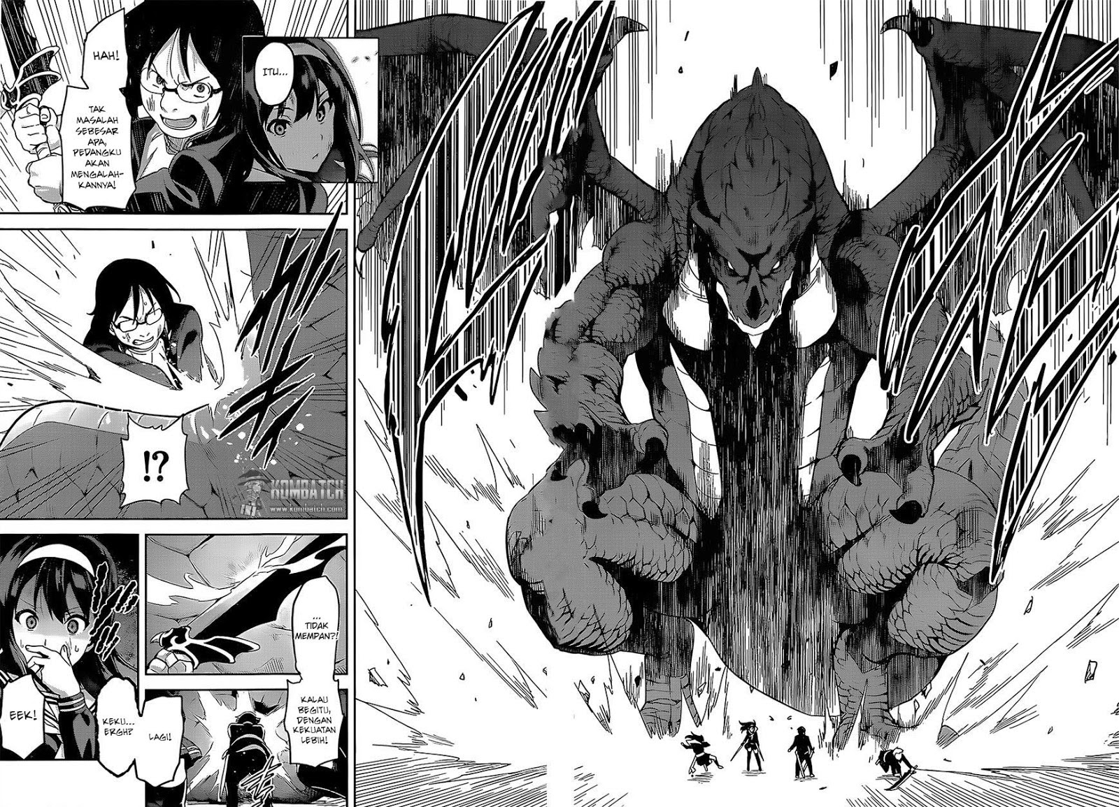 Gakuen Dragon Slayer Chapter 01 Gambar 22