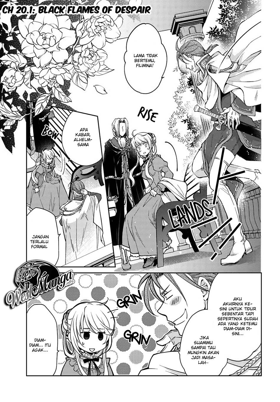 Mahoutsukai no Konyakusha Chapter 20.1 Gambar 3