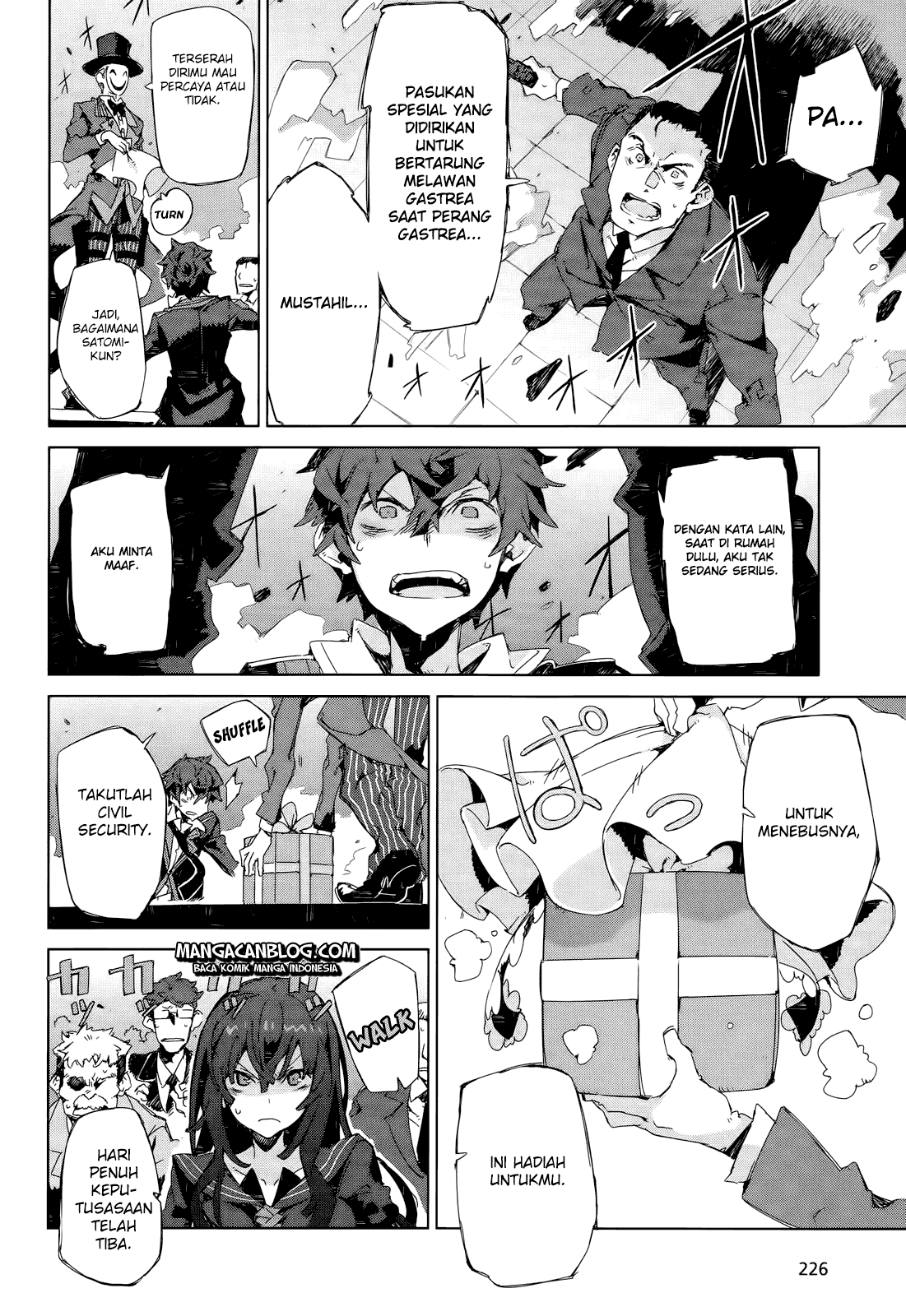 Black Bullet Chapter 05 Gambar 34