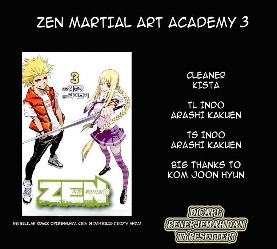 Baca Komik Zen Martial Arts Academy Chapter 17 Gambar 1
