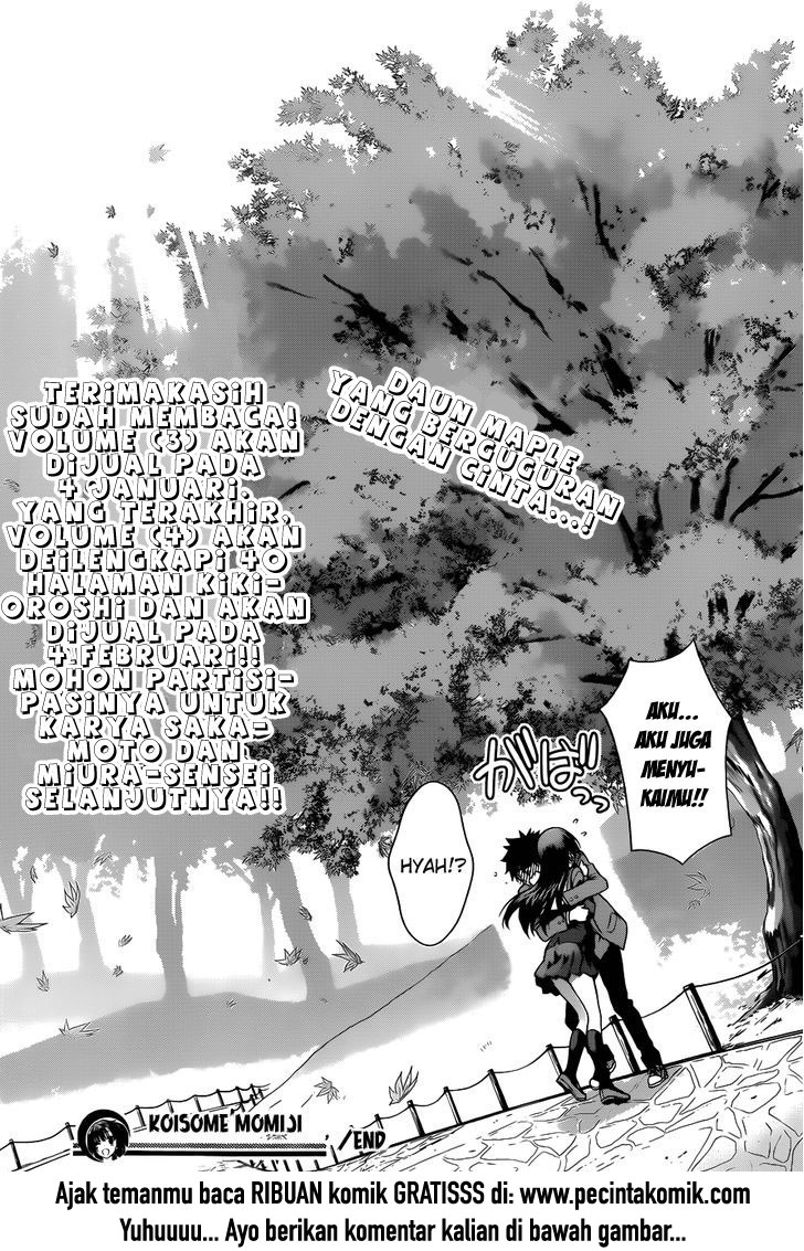 Koisome Momiji Chapter 28 Gambar 19