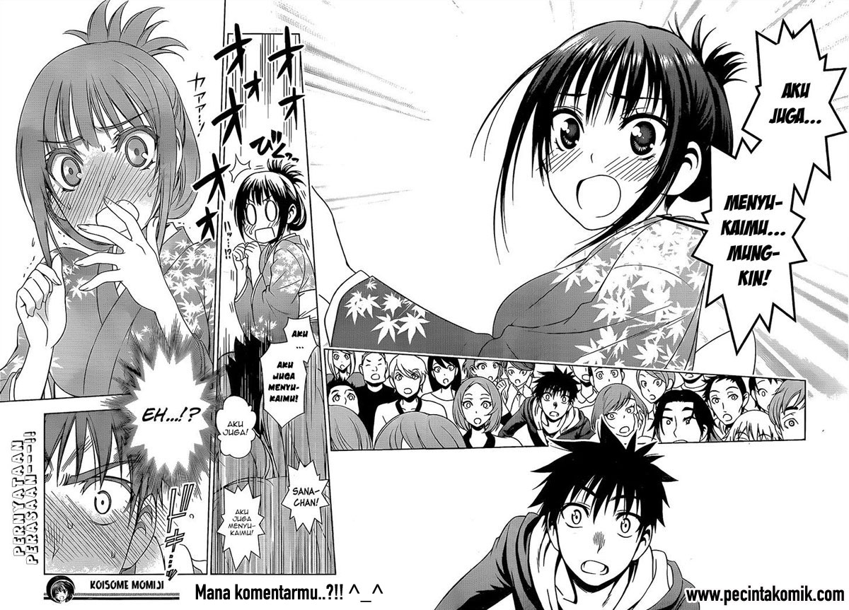 Koisome Momiji Chapter 26 Gambar 18
