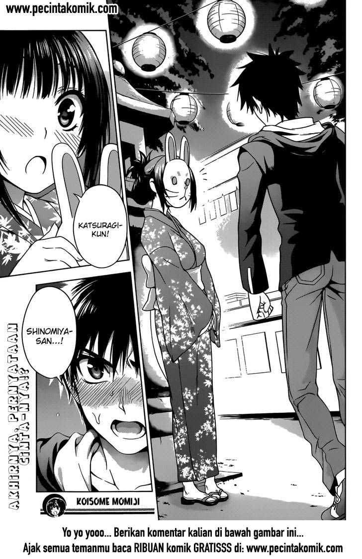 Koisome Momiji Chapter 25 Gambar 19