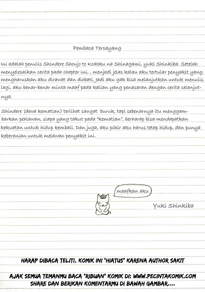 Shindere Shoujo to Kodoku na Shinigami Chapter 20 Gambar 30