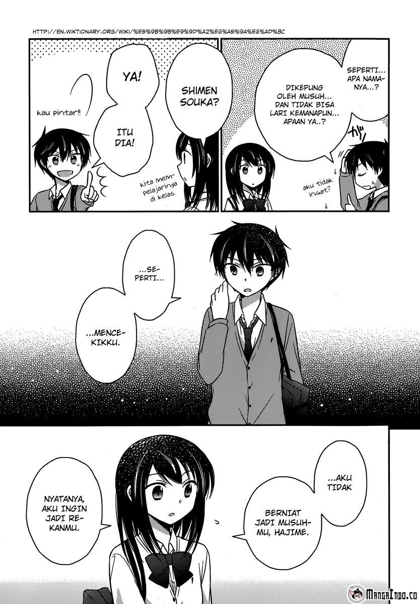 Bocchi na Bokura no Renai Jijou Chapter 10 Gambar 18