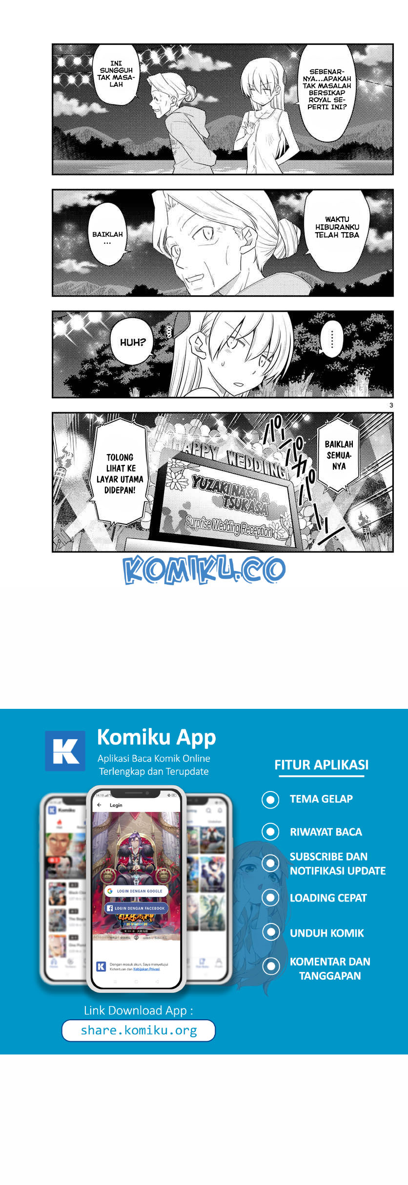 Tonikaku Kawaii Chapter 100 Gambar 4