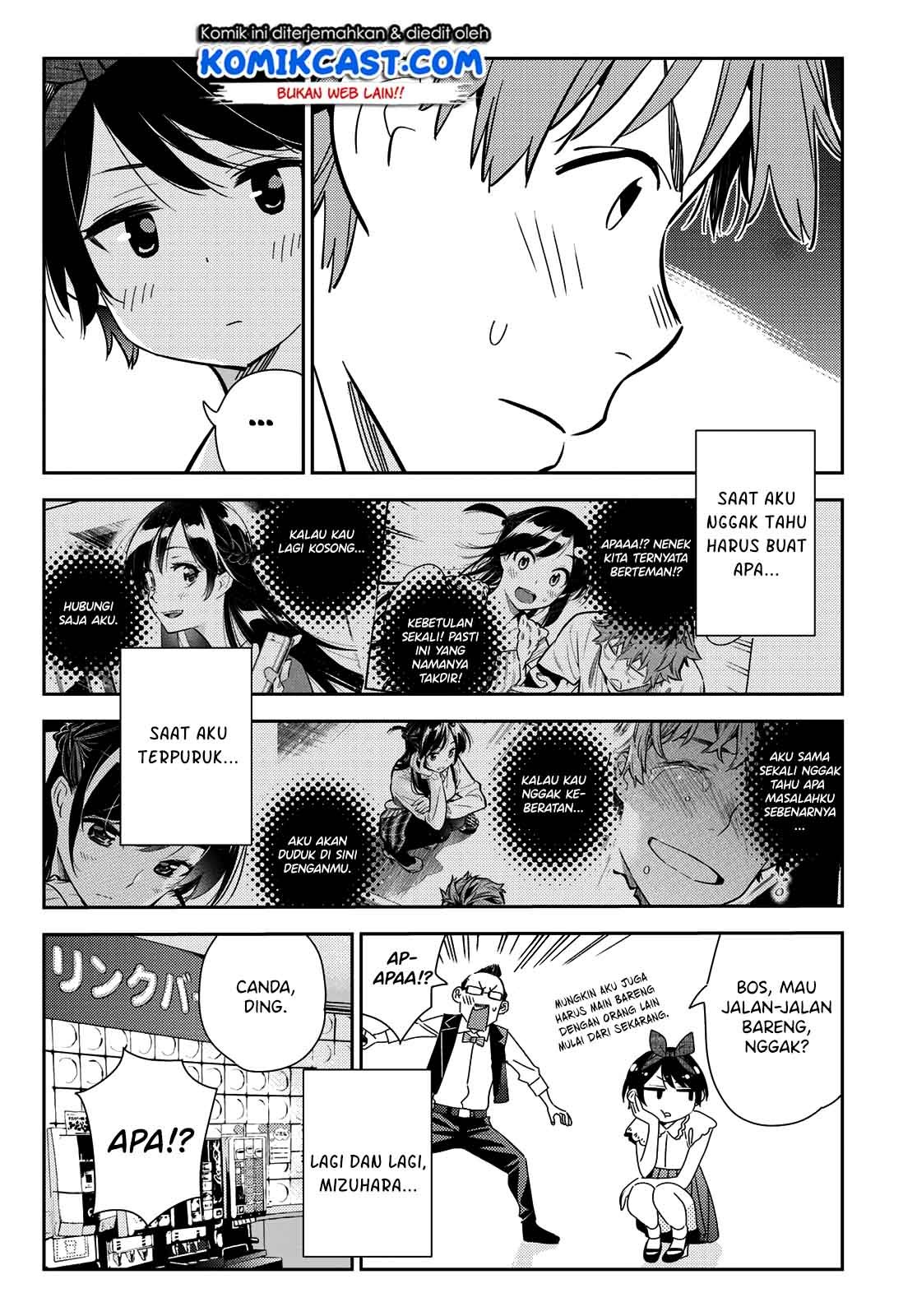 Kanojo Okarishimasu Chapter 157 Gambar 15