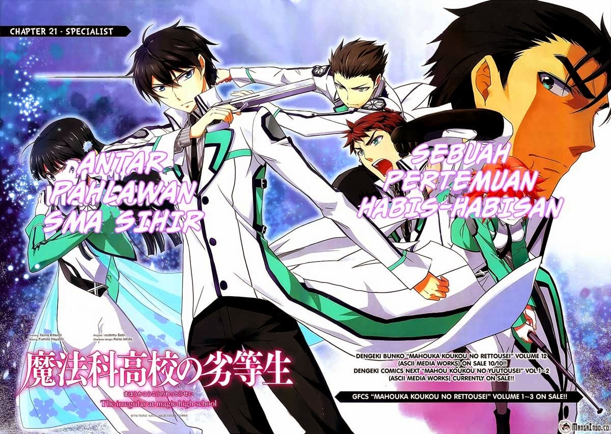 Baca Manga Mahouka Koukou No Rettousei Chapter 21 Gambar 2