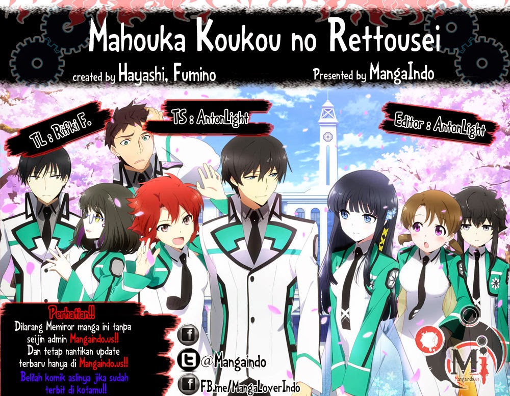 Baca Komik Mahouka Koukou No Rettousei Chapter 16 Gambar 1