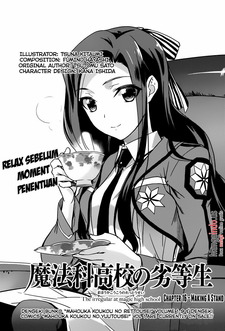Baca Manga Mahouka Koukou No Rettousei Chapter 16 Gambar 2