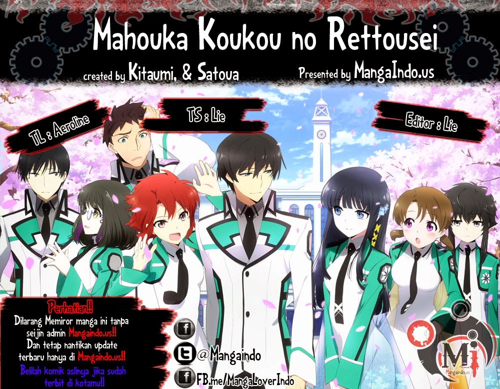 Baca Komik Mahouka Koukou No Rettousei Chapter 15 Gambar 1
