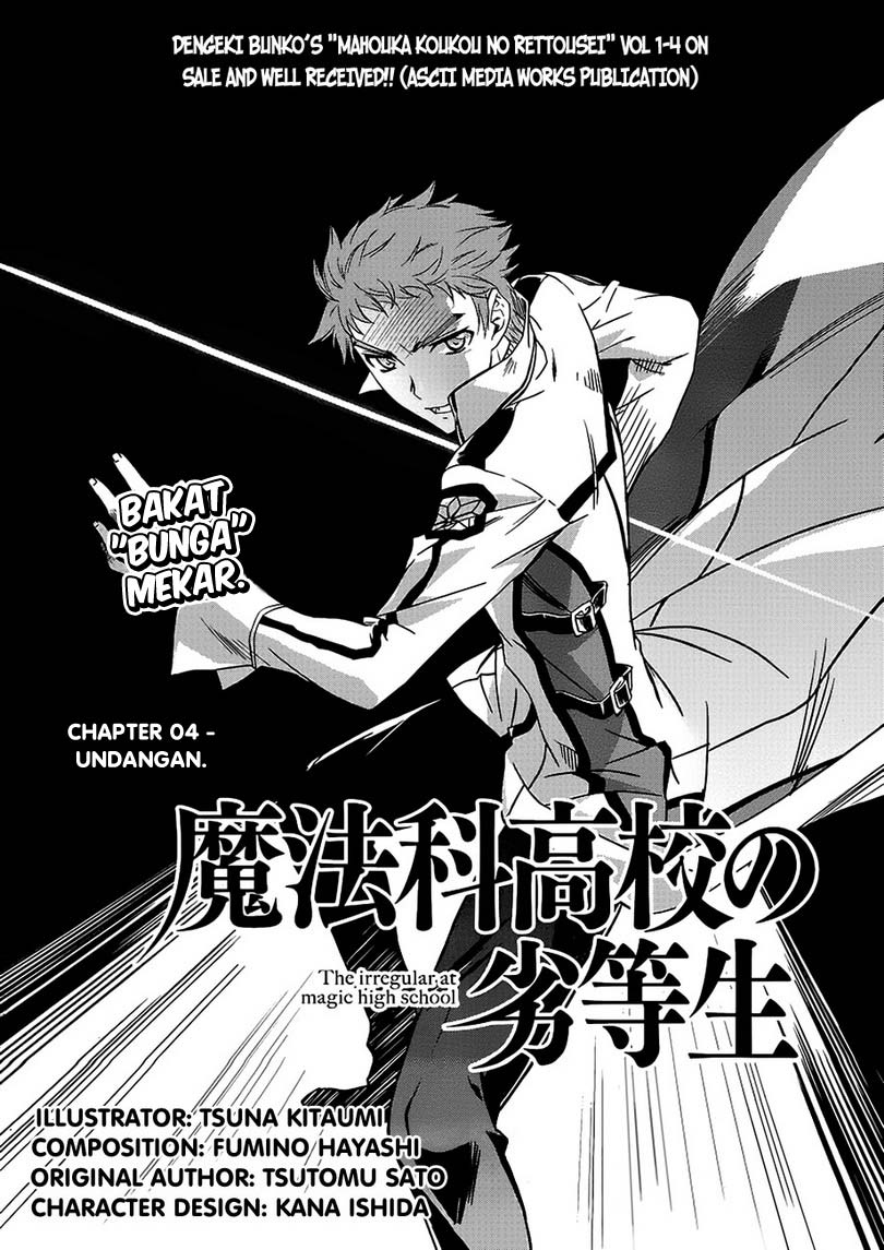 Baca Manga Mahouka Koukou No Rettousei Chapter 4 Gambar 2