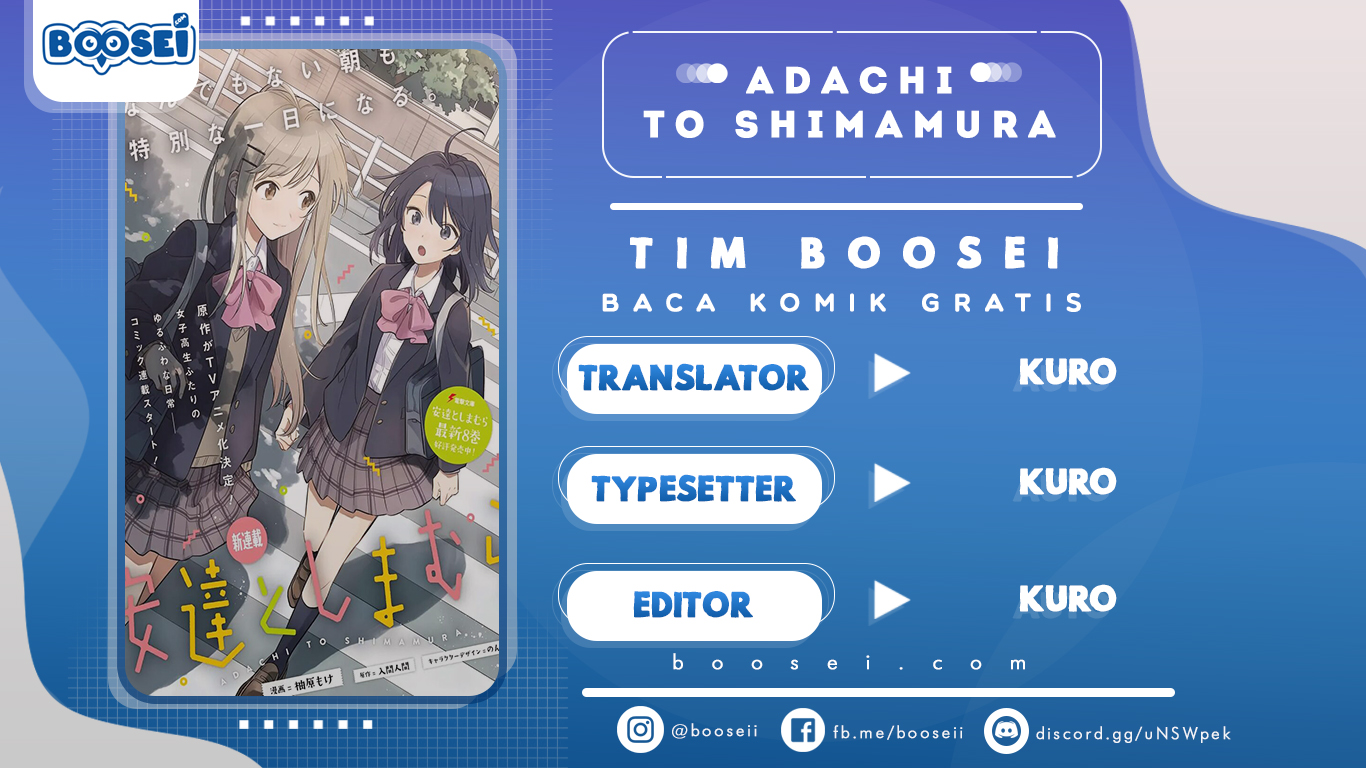 Baca Komik Adachi to Shimamura (YUZUHARA Moke) Chapter 13 Gambar 1