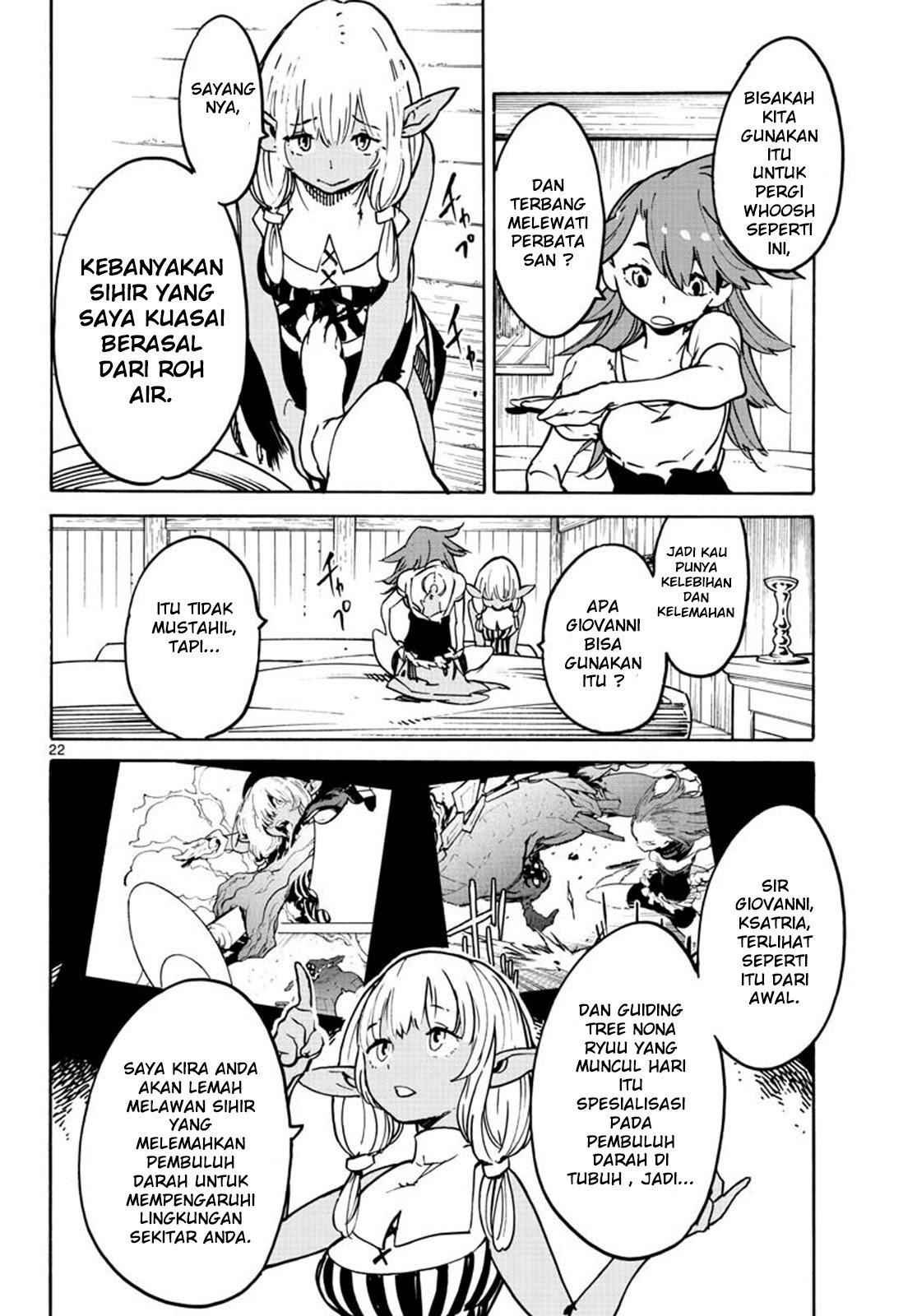 Ninkyou Tensei: Isekai no Yakuzahime Chapter 07 Gambar 24