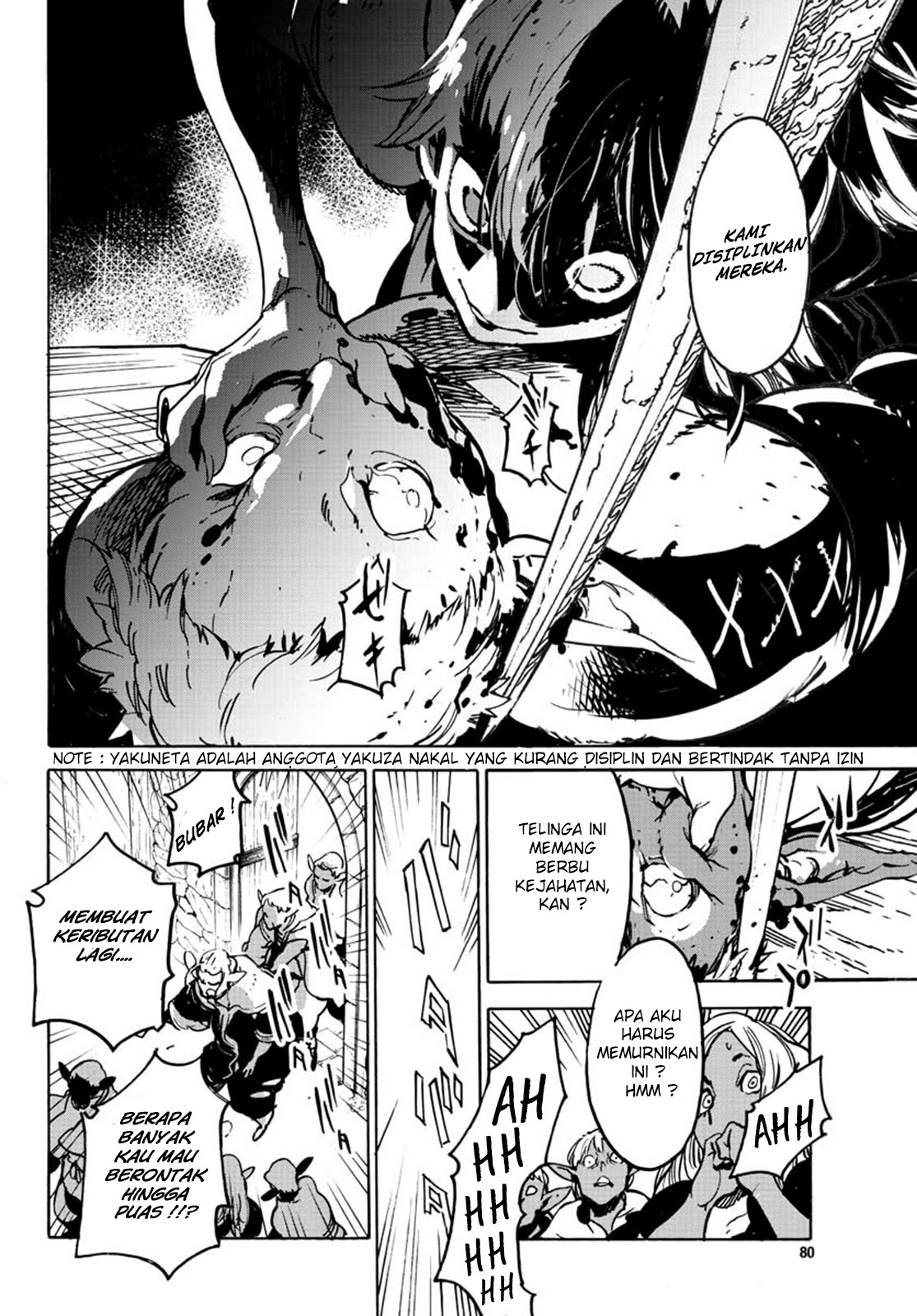 Ninkyou Tensei: Isekai no Yakuzahime Chapter 07 Gambar 40