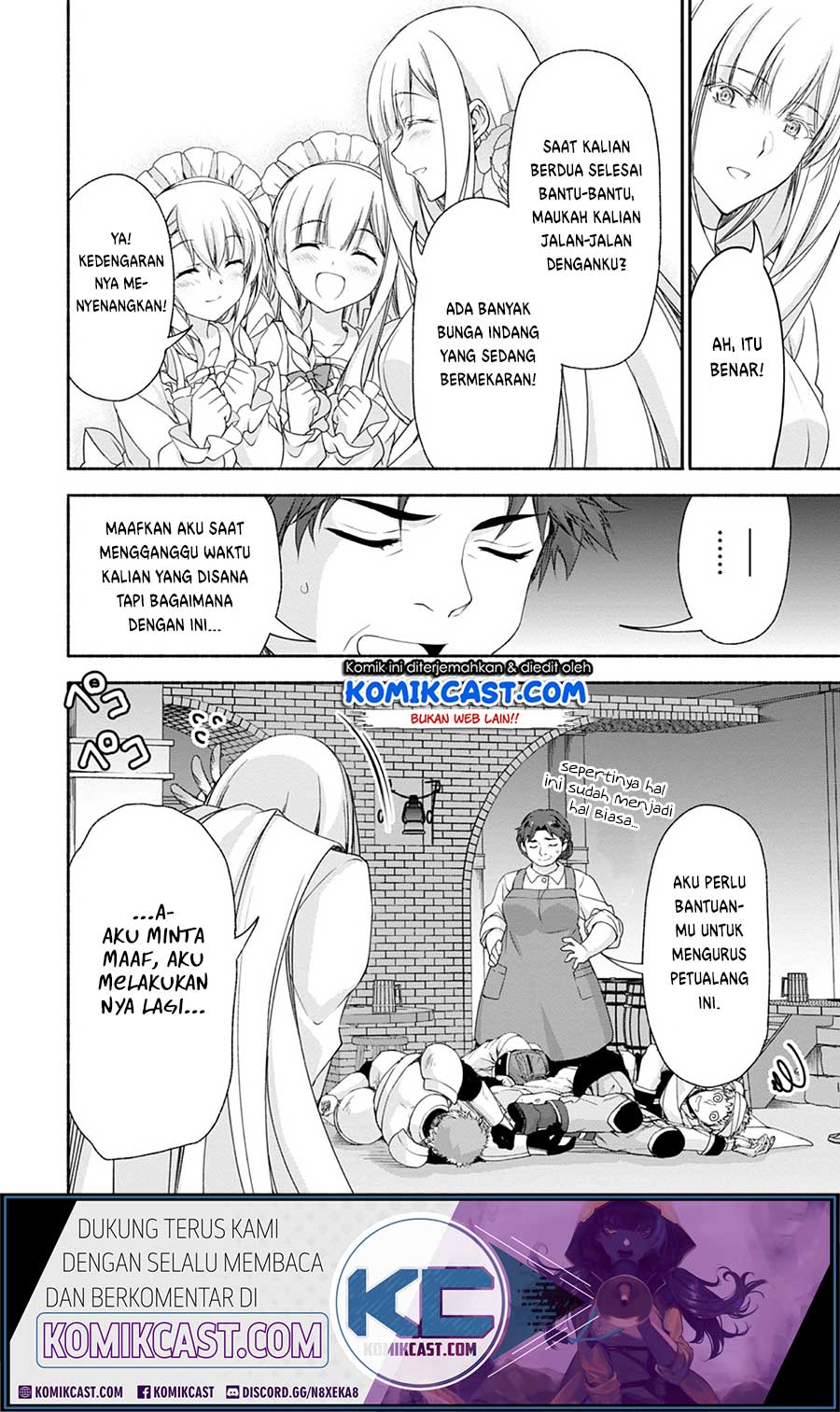 Moto Kizoku Reijou de Mikon no Haha Desuga, Musumetachi ga Kawaii Sugite Boukenshagyo mo Ku ni Narimasen Chapter 5.5 Gambar 10