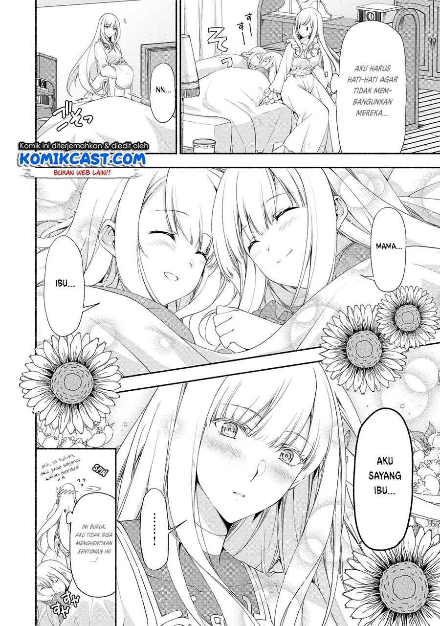 Moto Kizoku Reijou de Mikon no Haha Desuga, Musumetachi ga Kawaii Sugite Boukenshagyo mo Ku ni Narimasen Chapter 2.1 Gambar 3