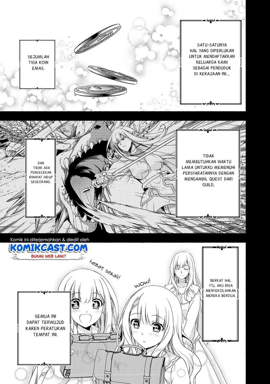 Moto Kizoku Reijou de Mikon no Haha Desuga, Musumetachi ga Kawaii Sugite Boukenshagyo mo Ku ni Narimasen Chapter 2.1 Gambar 8